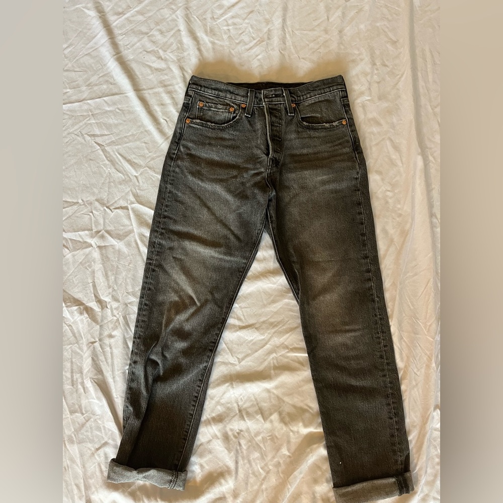 Black Levi’s 501 jeans size 27